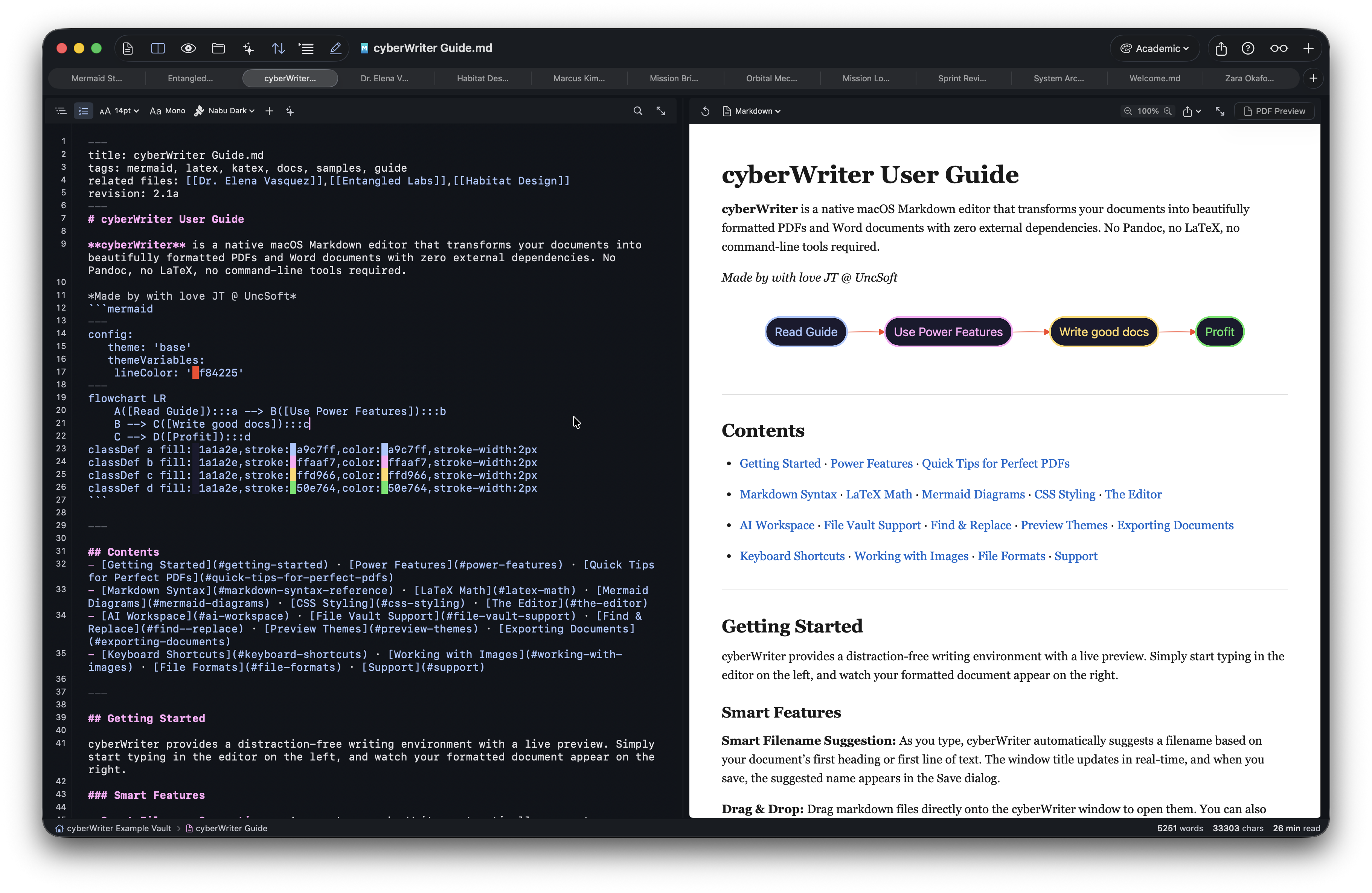 cyberWriter gallery image