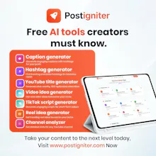 POSTIGNITER- FREE SOCIAL MEDIA GROWTH gallery image