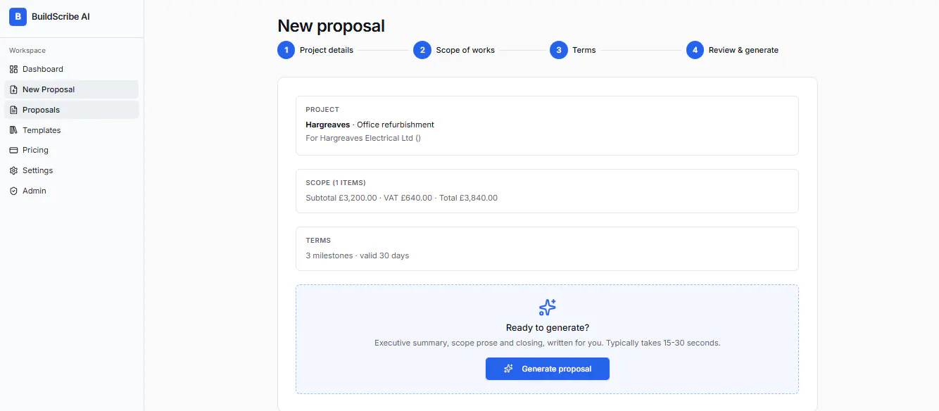 Buildscribe AI gallery image