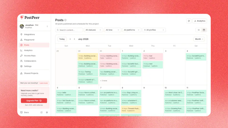 PostPeer screenshot 3