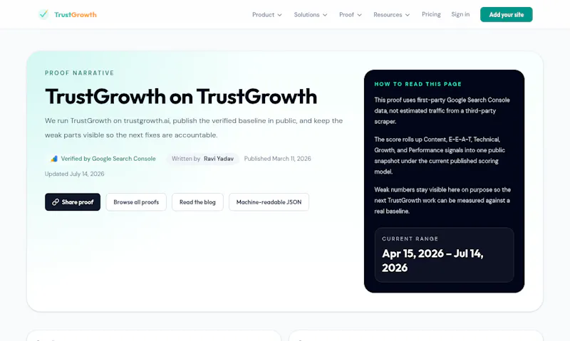 TrustGrowth screenshot 2