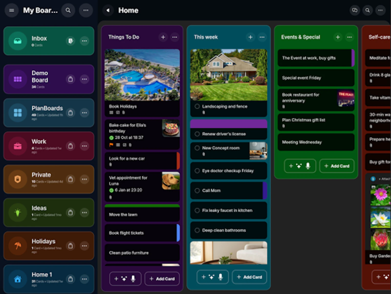 PlanBoards screenshot 5