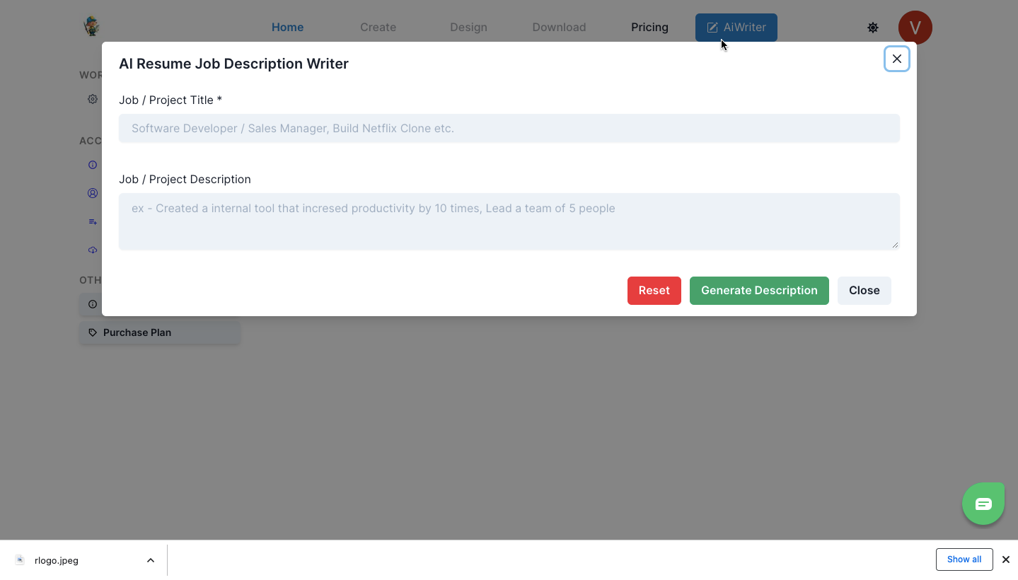 Resume Builder gallery image