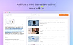 AI URL to Video media 2
