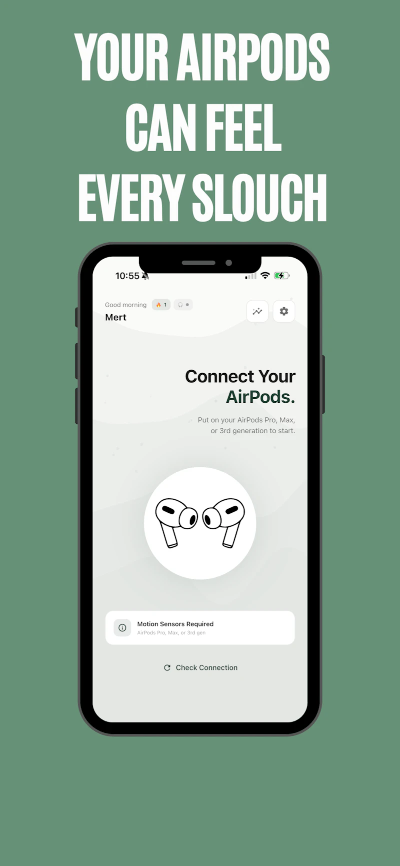 Stature — AirPods Posture Coach screenshot 2
