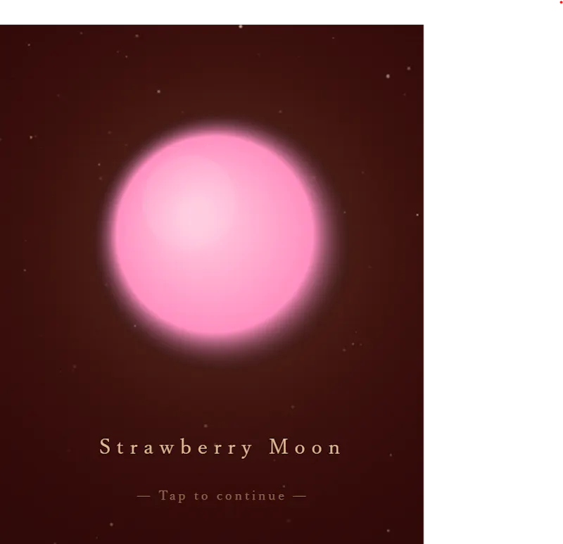 Strawberry Moon: An Interactive  Journey screenshot 2