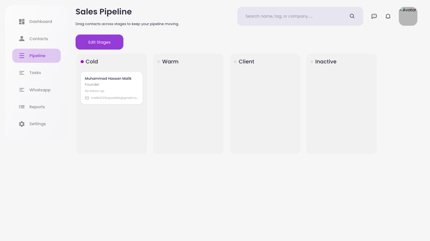 Média Fondatrice - Pipeline.WhatsApp.Contacts.Offres.Pas de peluches, juste un flux. 3