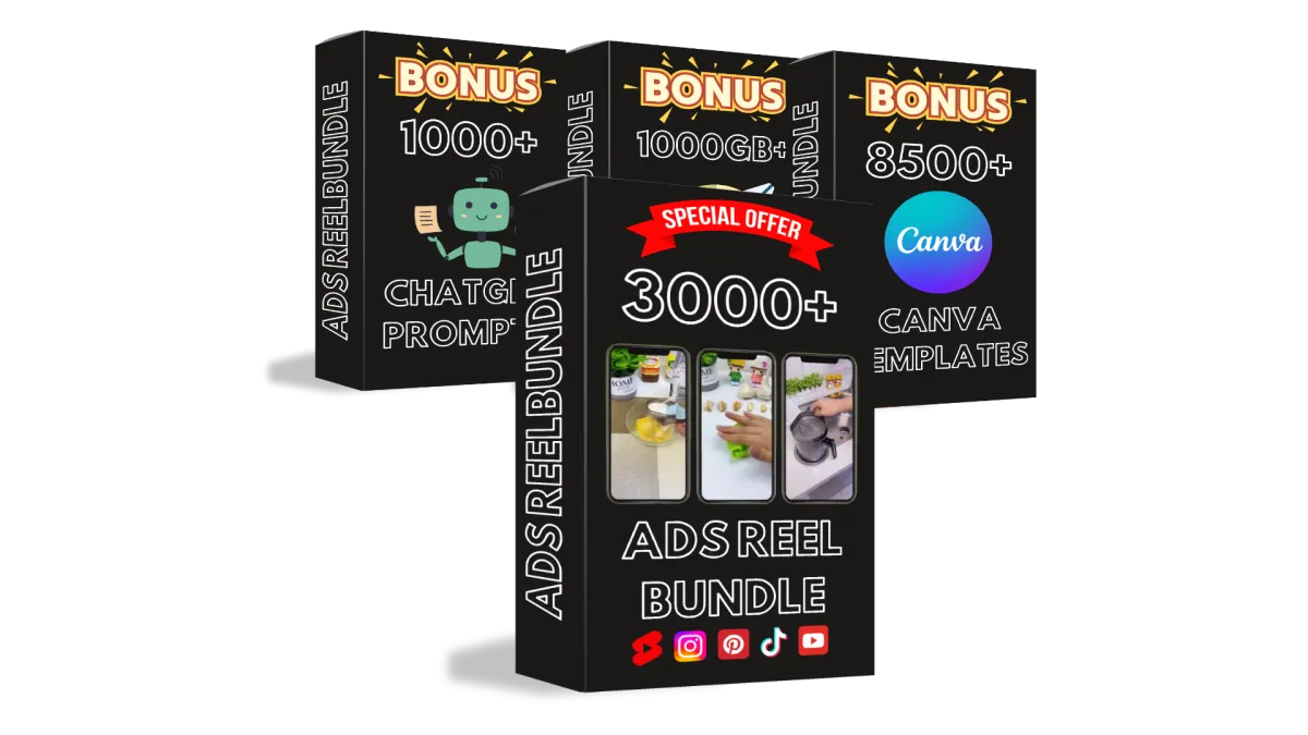 3000+ Ads Reels Bundle 