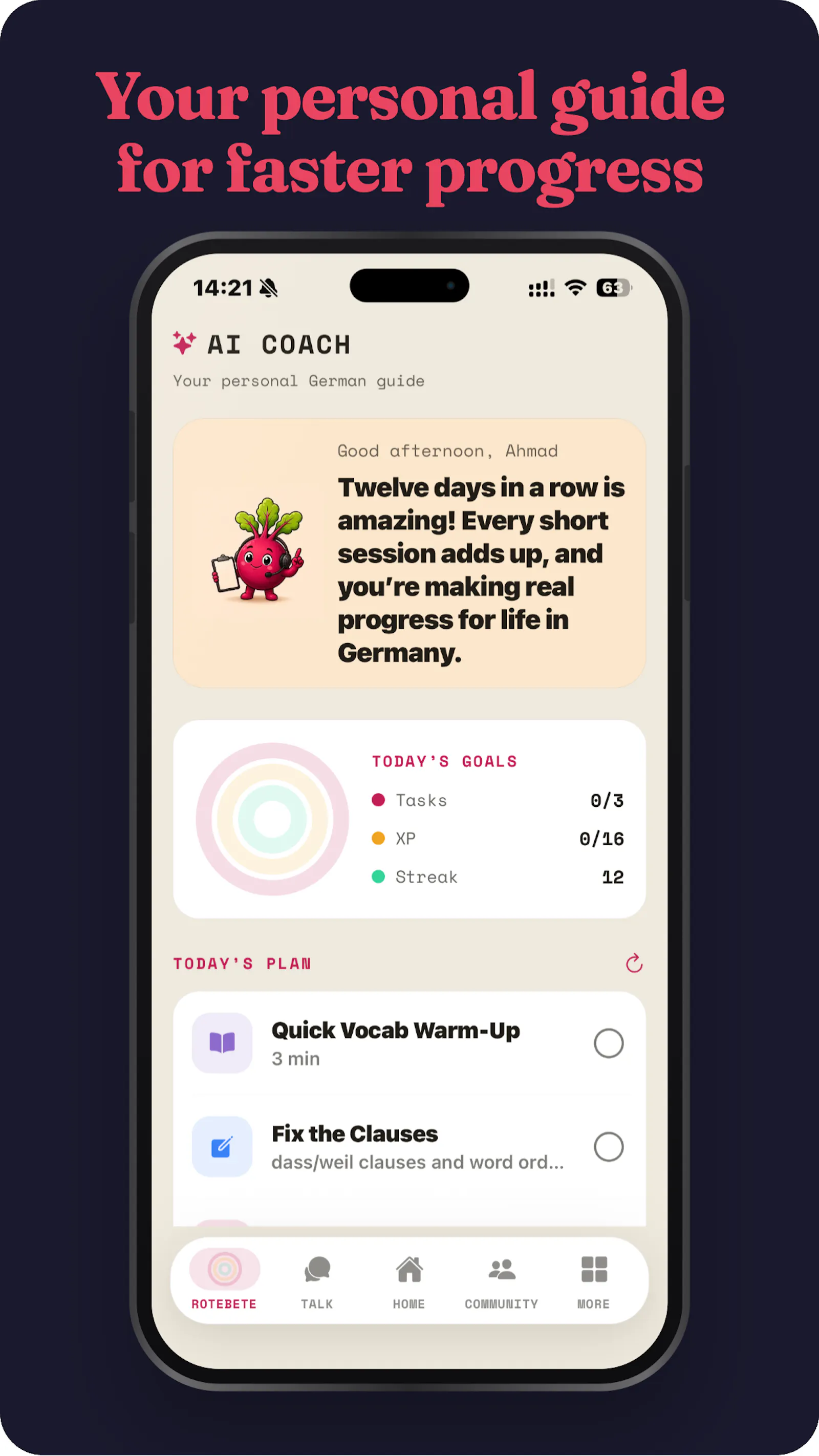 Rotebete screenshot 2