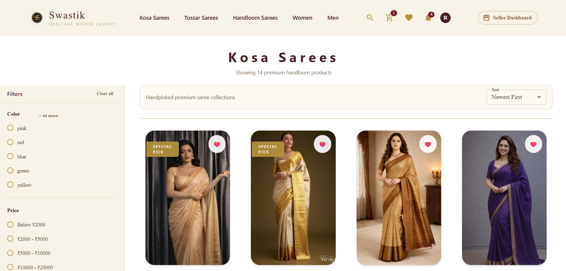 Swastik Handloom media 2