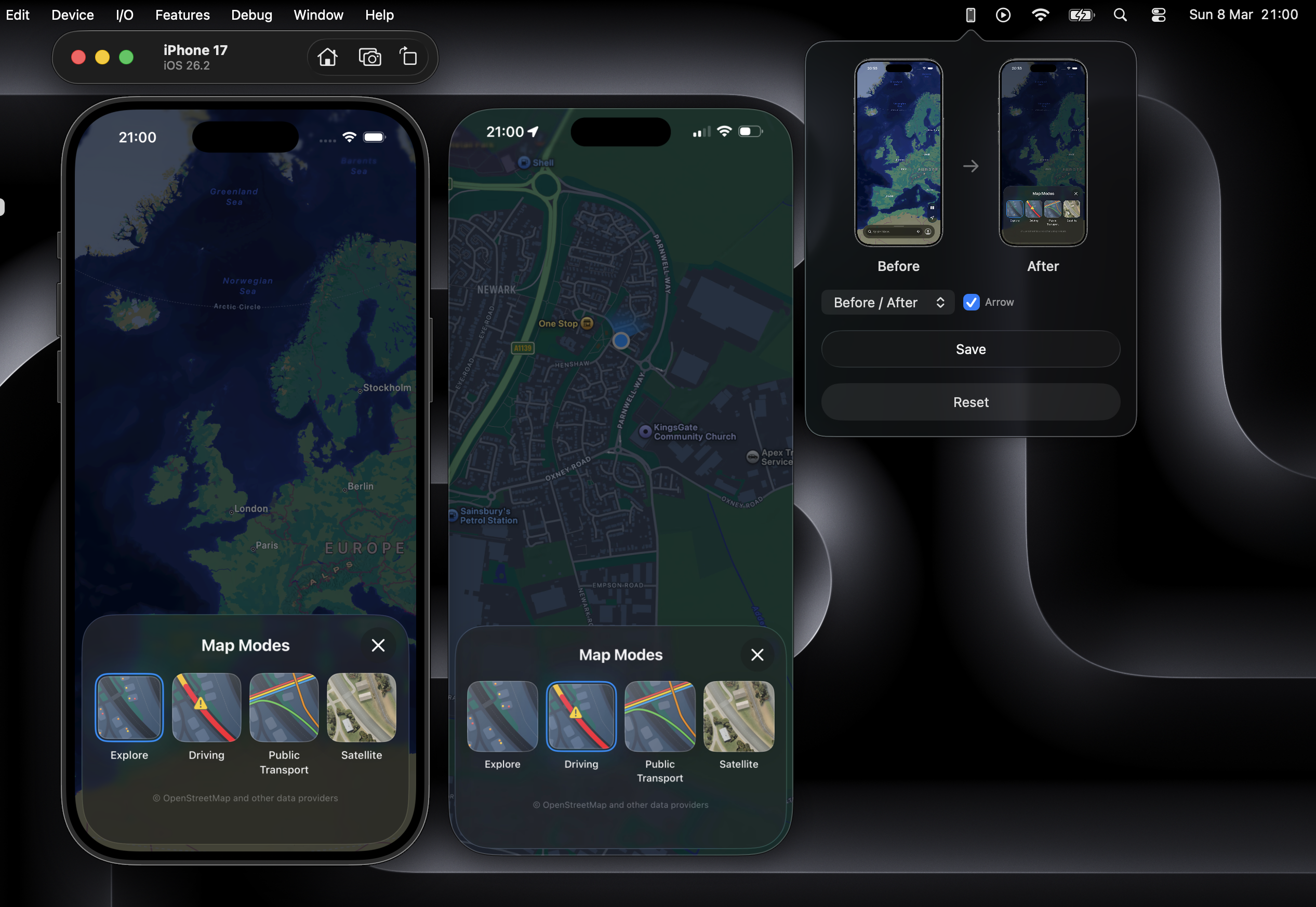 SS tool for Simulator / iPhone Mirroring - Screenshot 3 showing product features and functionality