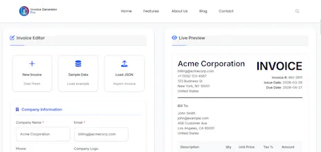 Invoice Generator Pro gallery image