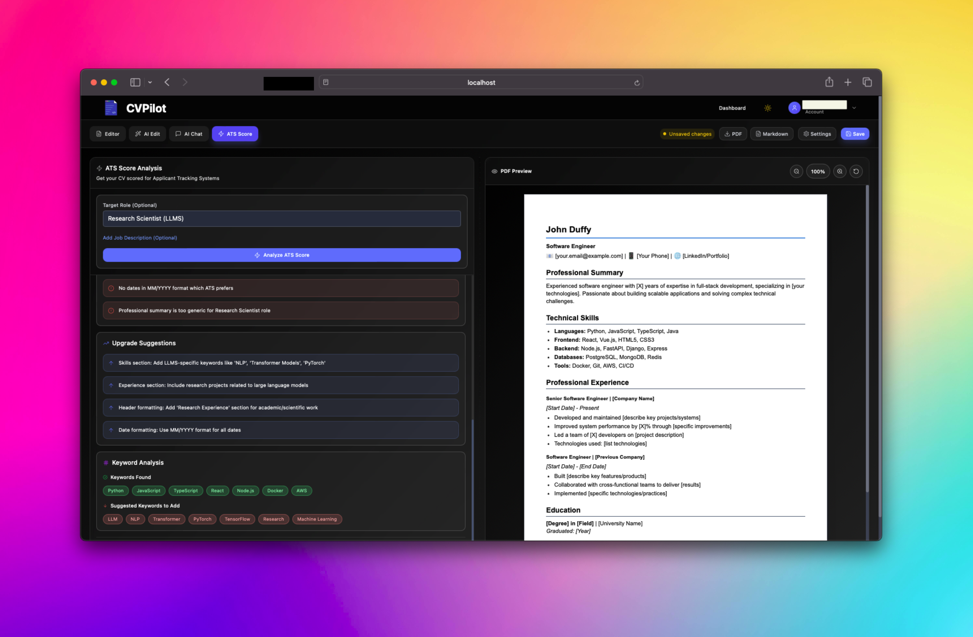 CVPilot media 2