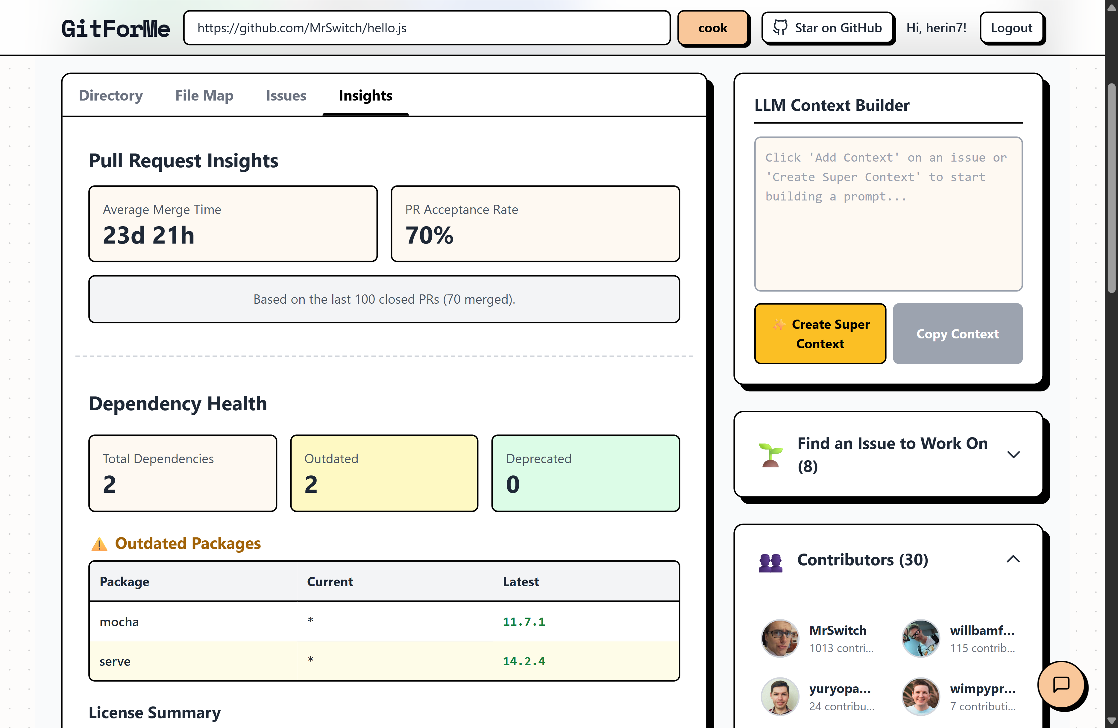 Media Gitforms - Memahami mana -mana repositori GitHub dalam beberapa minit, bukan hari. 2