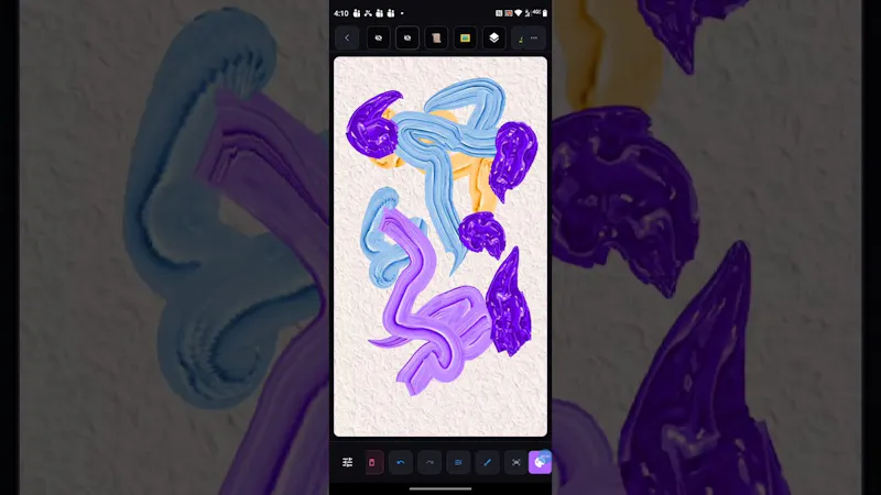 Oleosa - Drawing App for Oil Painting screenshot 1 (video preview)