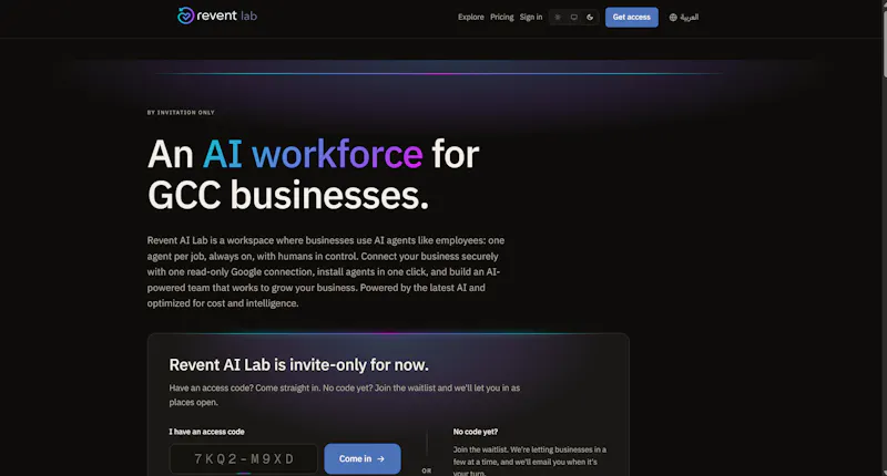 Revent Lab screenshot 2