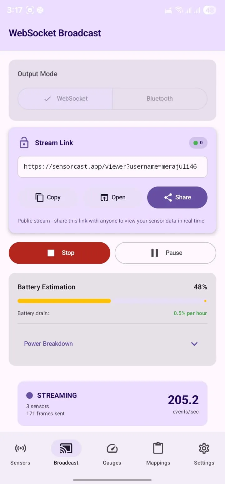 SensorCast gallery image