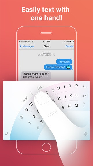 Microsoft Word Flow Keyboard Image