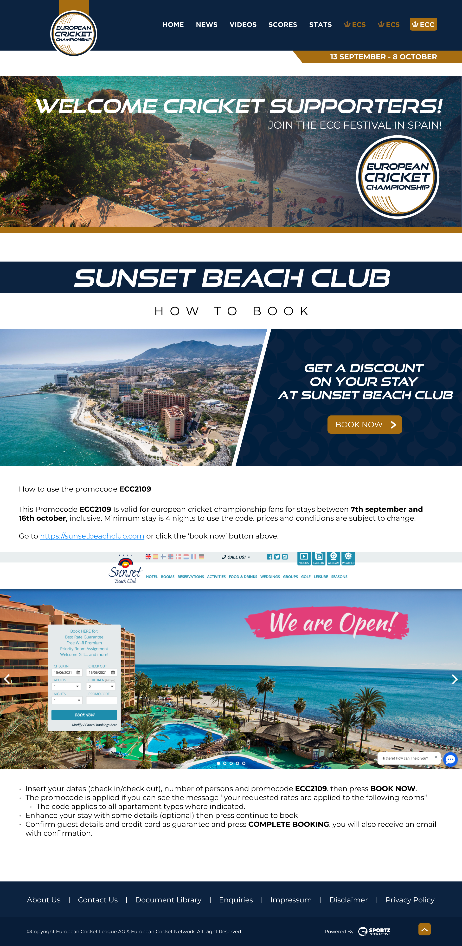 European Cricket Championship gallery image