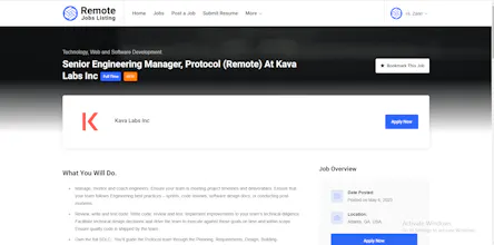 Remote Jobs Listing gallery image