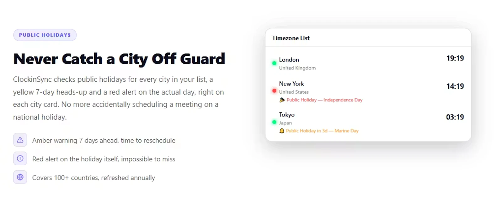 ClockinSync - Smart Timezone Extension screenshot 6