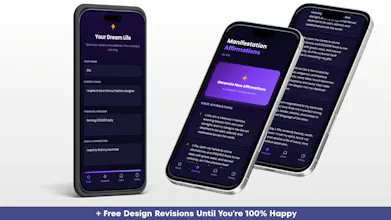 Custom Manifestation AI Mobile App gallery image