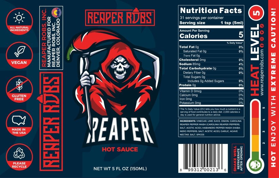 Reaper Robs Reaper Hot Sauce gallery image