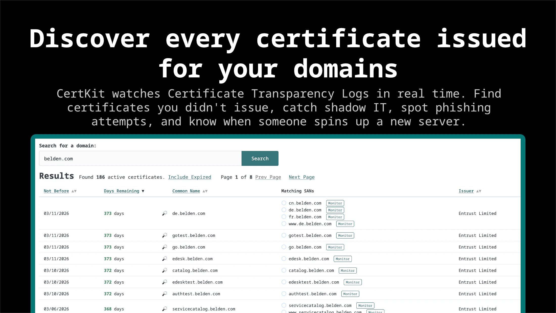 CertKit screenshot 6