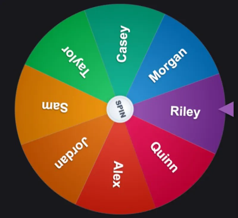 Classroom Spinner, Teacher Wheel Hub screenshot 1