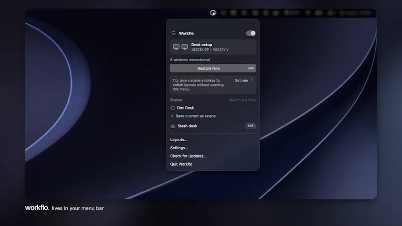 Workflo screenshot 1