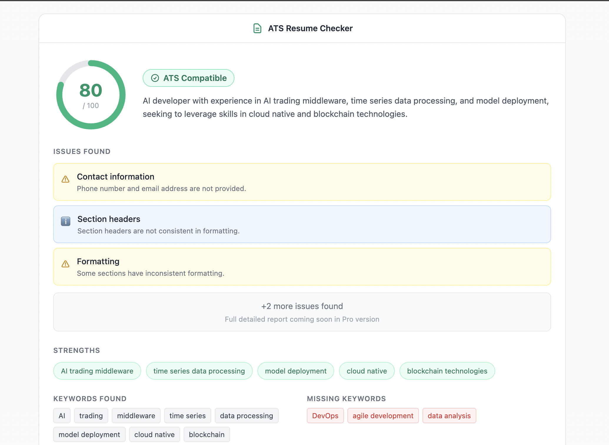 AtsPass - Screenshot 3 showing product features and functionality