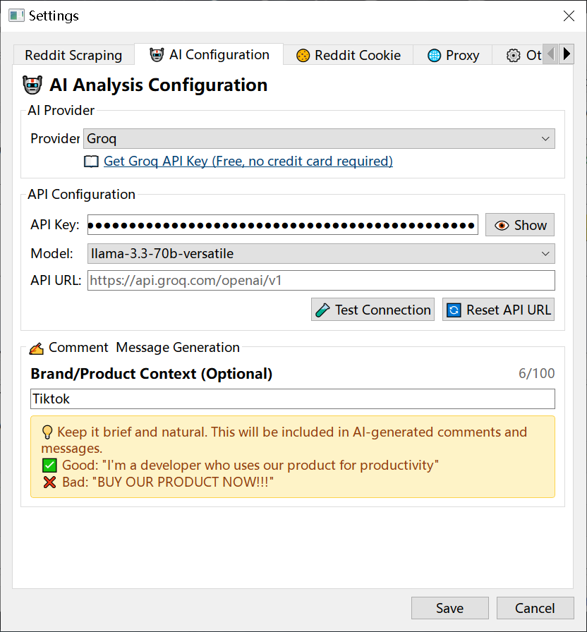 Reddit Toolbox - Screenshot 3 showing product features and functionality