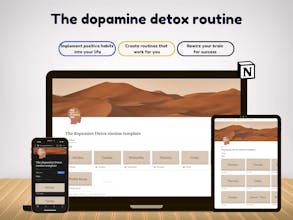 The dopamine detox routine gallery image