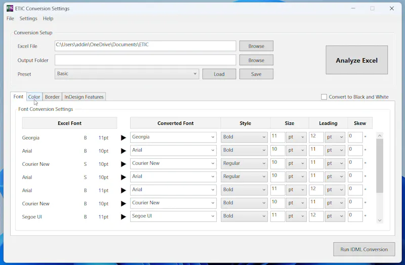 ETIC  screenshot 2