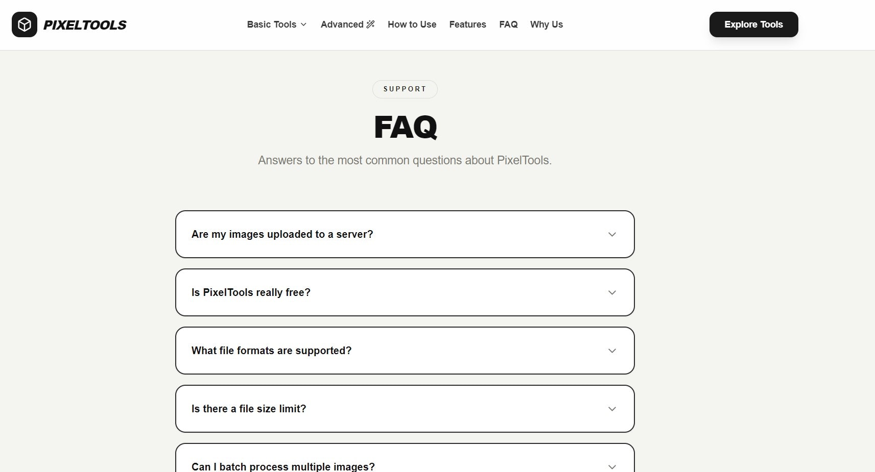 PixelTools7 – Free Online Image Toolkit gallery image