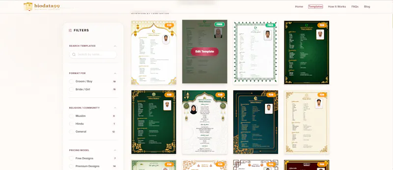 biodata99 screenshot 3