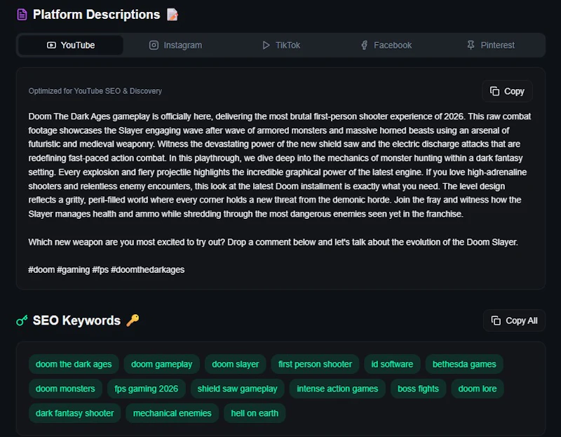 ViralGen screenshot 4
