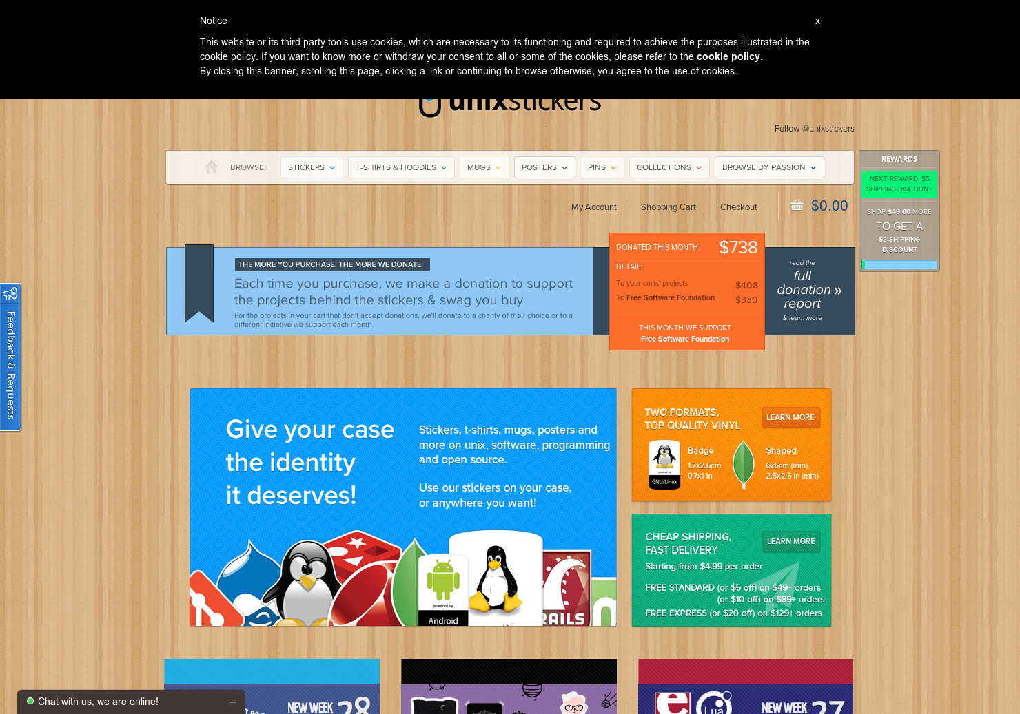 Unixstickers gallery image