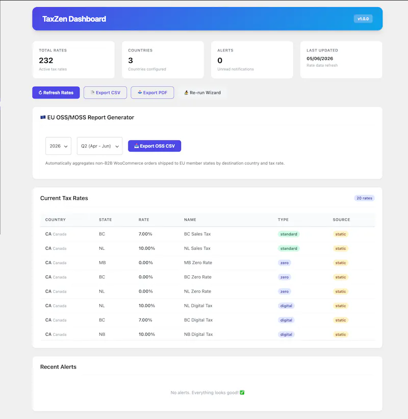 TaxZen for WooCommerce screenshot 7