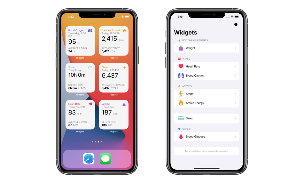 Hidgets - Your health widgets for the iPhone | Product Hunt