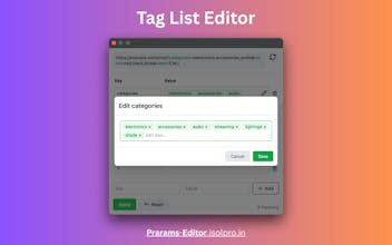 Params Editor for Chromium Browsers gallery image