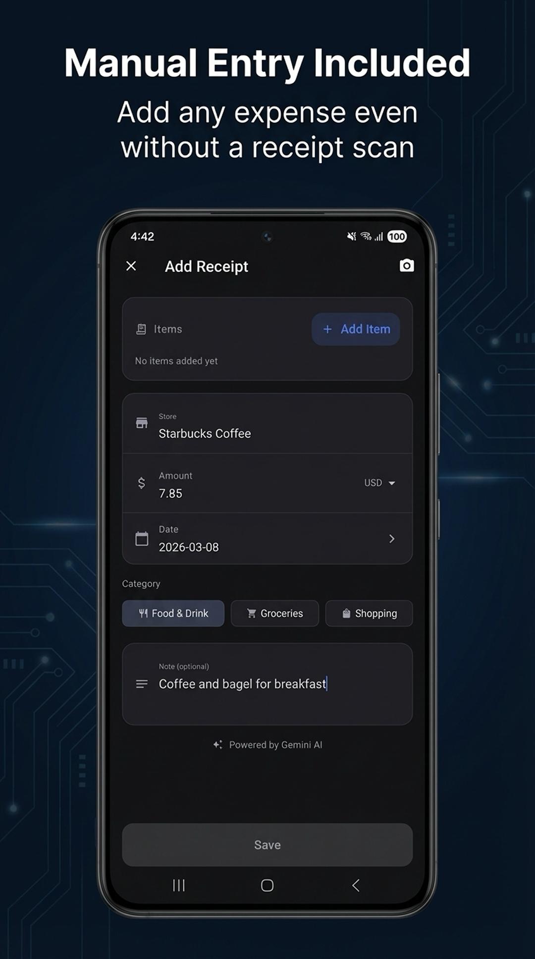 Receipt Snap gallery image