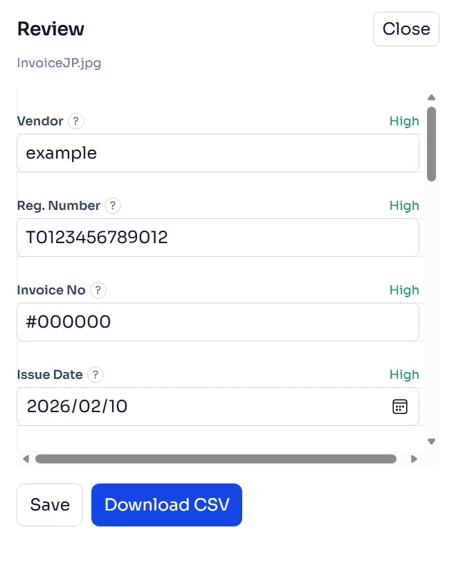 InvoiceJP gallery image