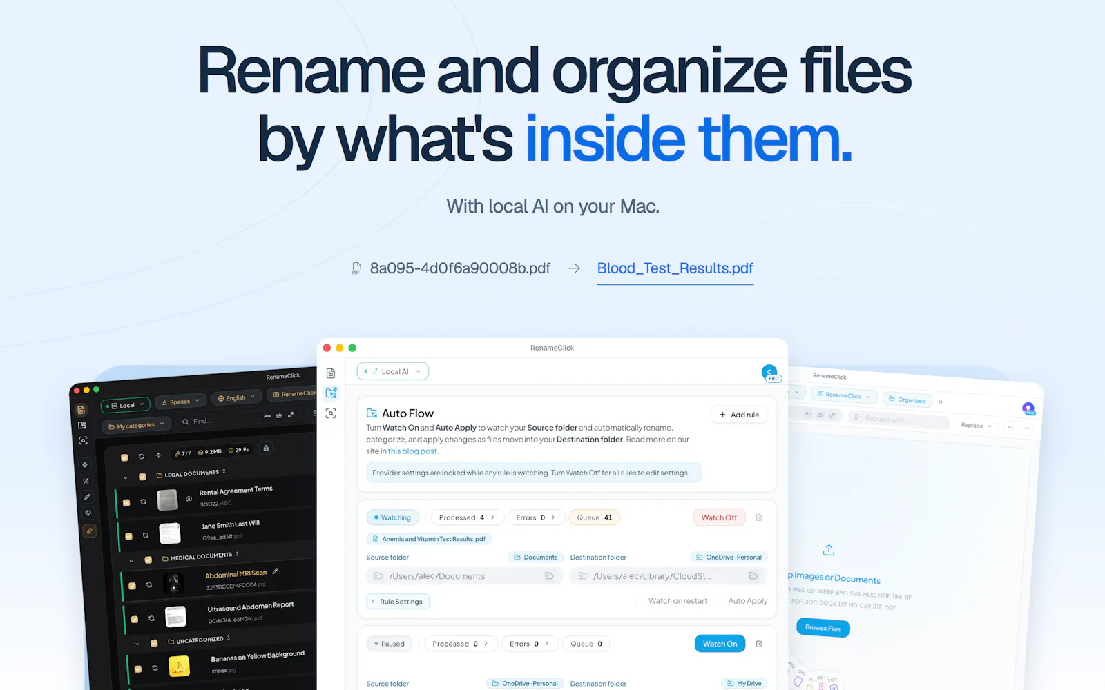 RenameClick screenshot 2