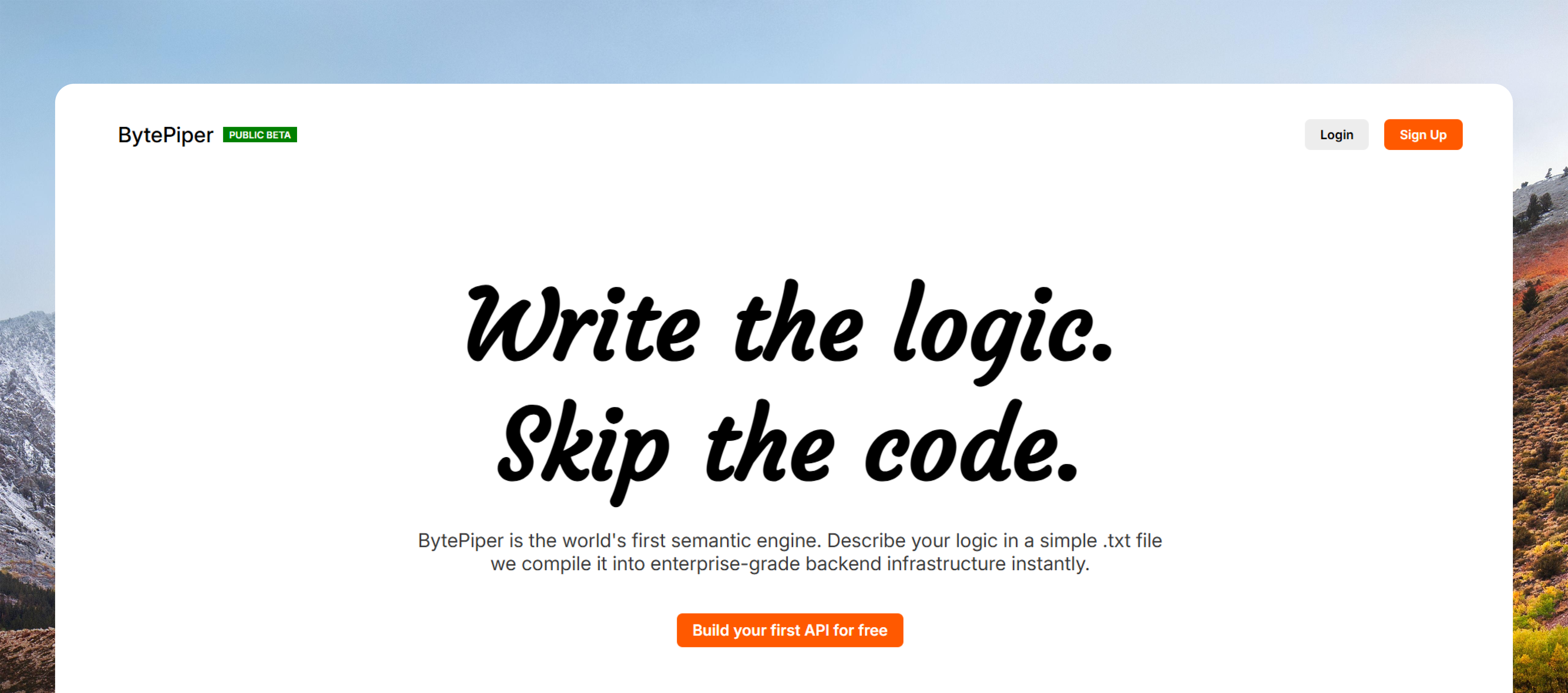 Bytepiper gallery image