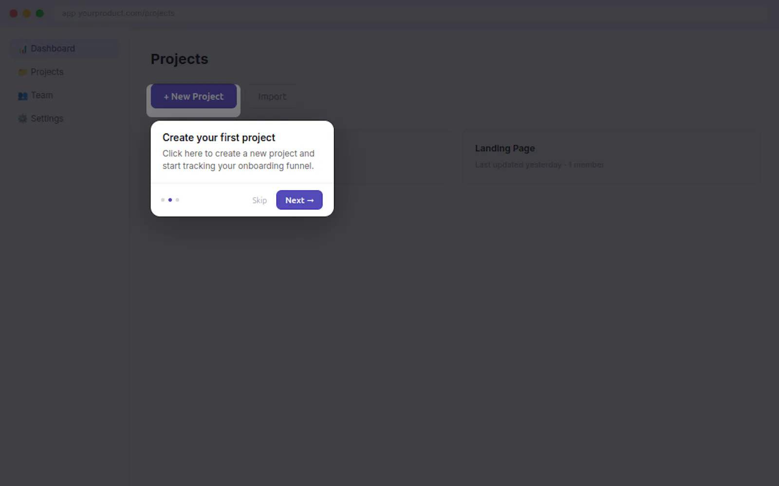 Boarding screenshot 2