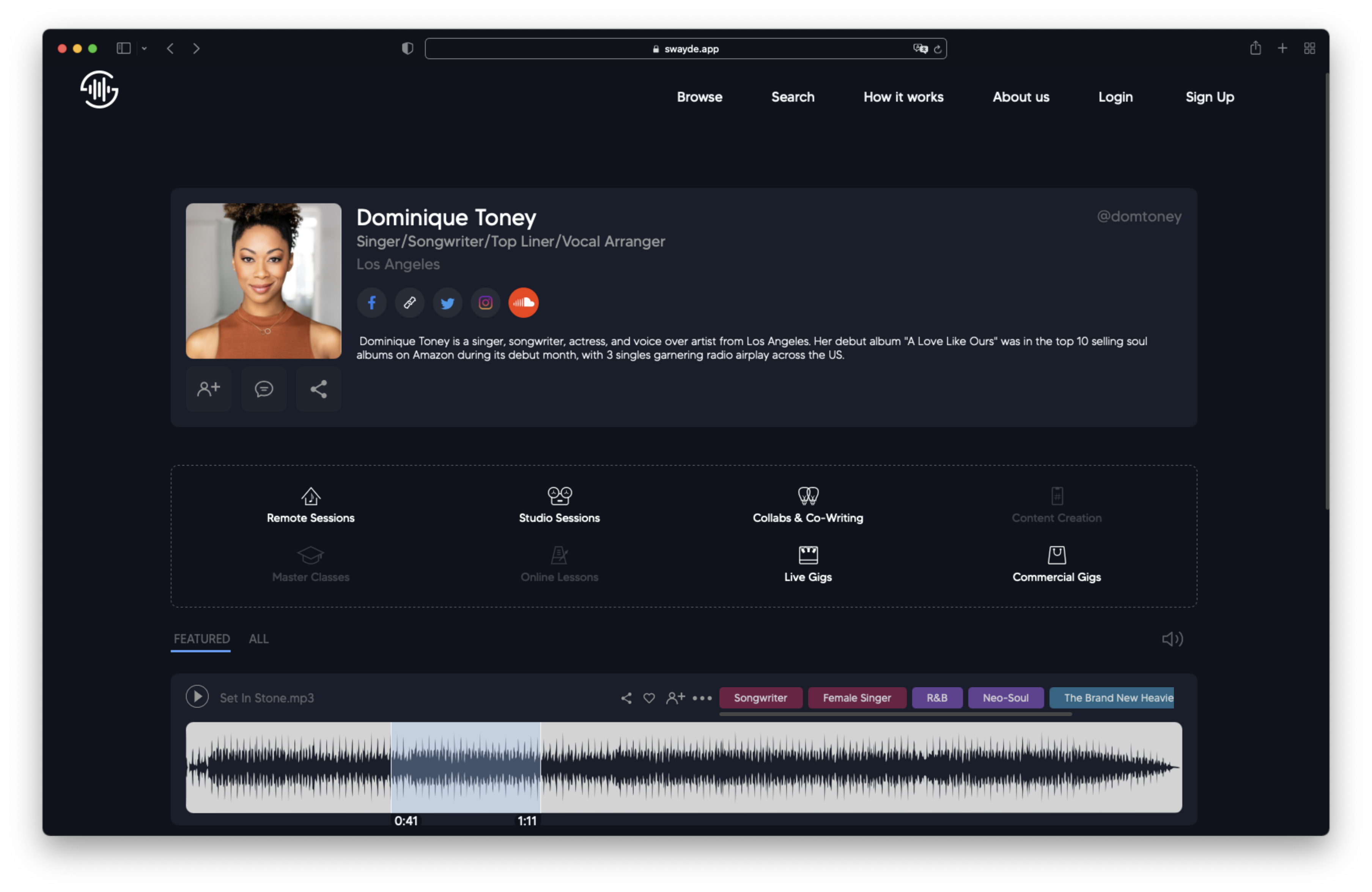 Swayde gallery image