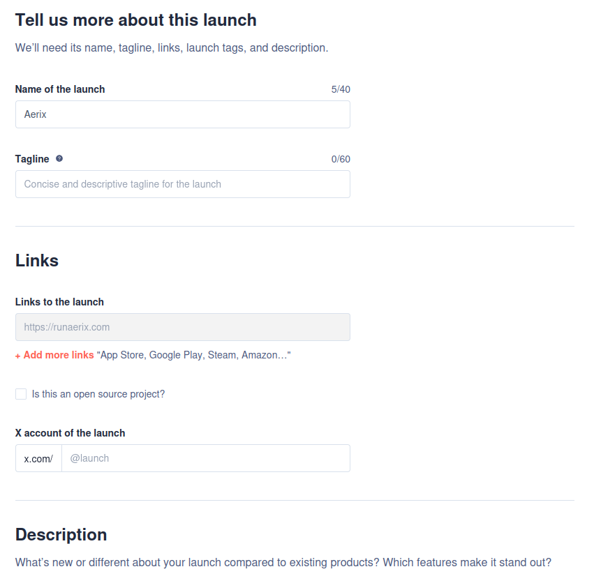 Aerix - Screenshot 4 showing product features and functionality
