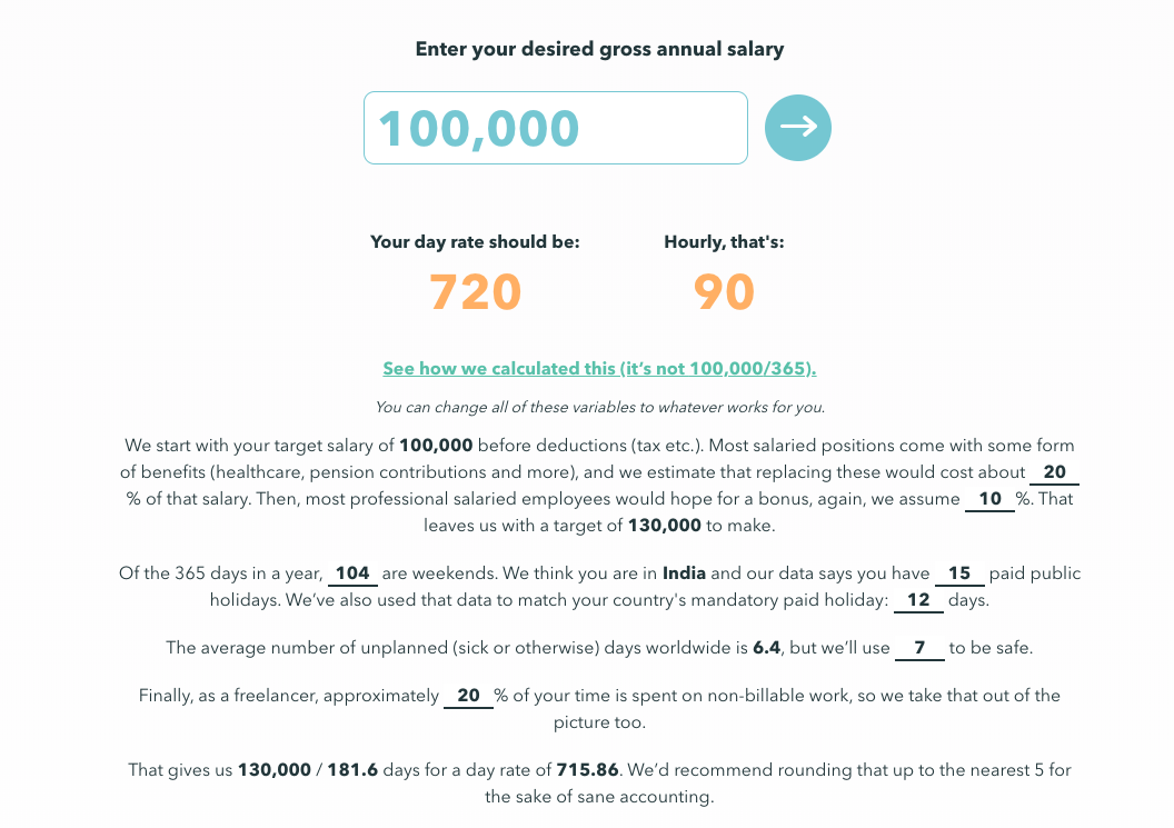 What Is My Day Rate? Image