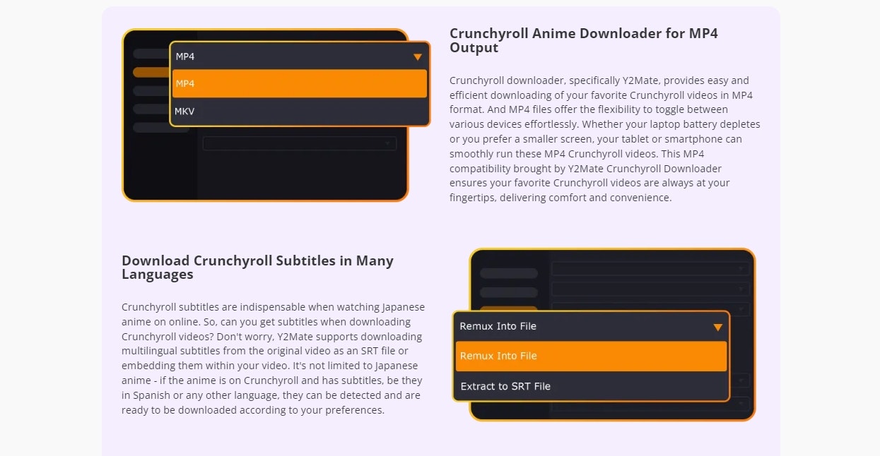 Y2Mate Crunchyroll Downloader media 2